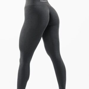 Alphalete Amplify Dark Grey Leggings Medium